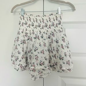 Hollister Ultra High Rise Tiered Floral Mini Skirt XS